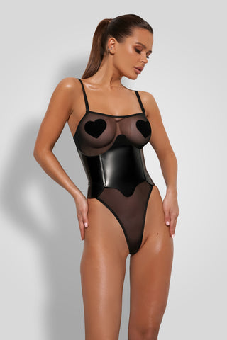 Leather Corset "Rosey"