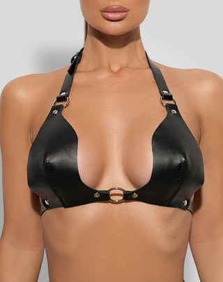 Leather Lingerie Set "Electra"