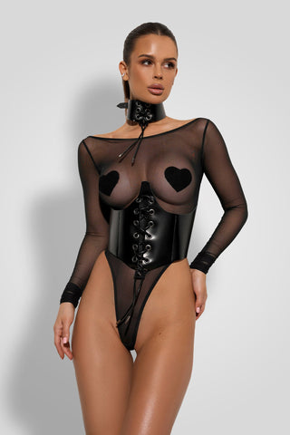 Leather Corset "Freya" - Dr.Harness - braandchest