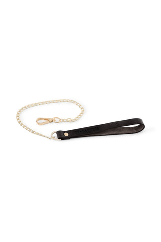Chain Leash Black choker - Dr.Harness Lingerie & Leather - 1