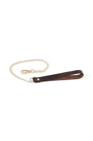Chain Leash Brown choker - Dr.Harness Lingerie & Leather - 1