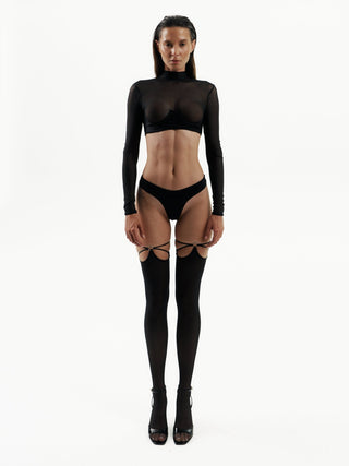 Fishnet Tights "NEBULA" fishnets - Dr.Harness Lingerie & Leather - 2