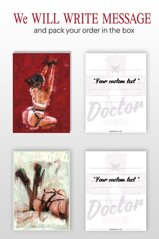 Gift box & Personal Message - Dr.Harness - 