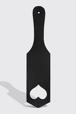 Leather spanking paddle "Heart" - Dr.Harness - harness