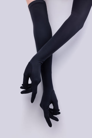 Long matte skin-tight gloves - Dr.Harness 3
