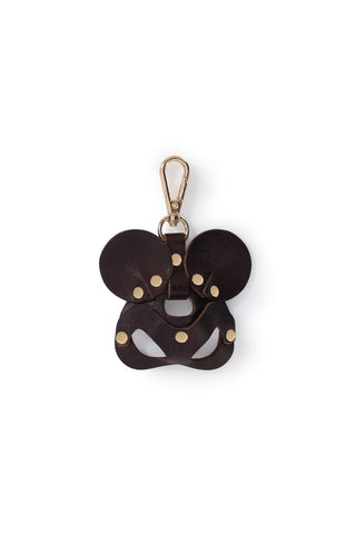 Mouse Mask Leather Charm Brown leather accessories - Dr.Harness Lingerie & Leather - 1
