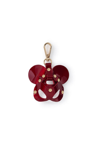Mouse Mask Leather Charm Red leather accessories - Dr.Harness Lingerie & Leather - 1