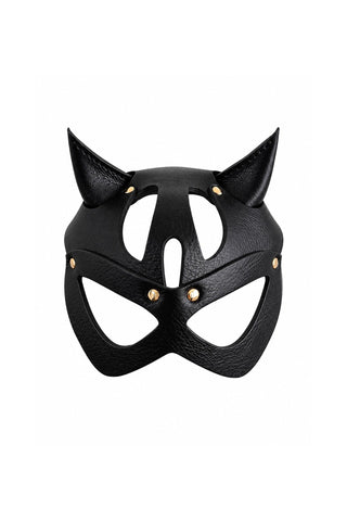LEATHER MASK "DEVIL" leather mask - Dr.Harness Lingerie & Leather - 1