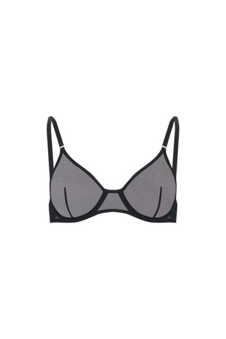 Balconette Bra "TWILIGHT" lingerie - Dr.Harness Lingerie & Leather - 1