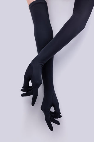 Long matte skin - tight gloves - Dr.Harness - lingerie