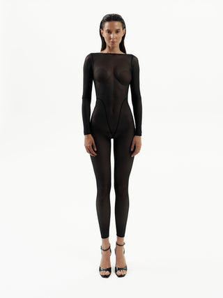 Mesh Bodysuit "MIST" lingerie - Dr.Harness Lingerie & Leather - 2