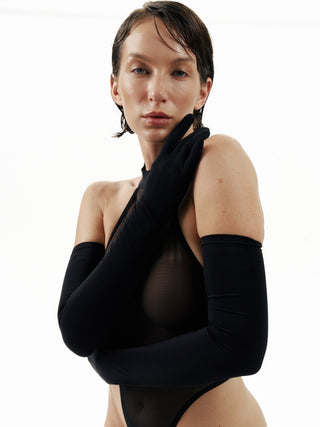 Mesh Gloves "VELVET" lingerie - Dr.Harness Lingerie & Leather - 2