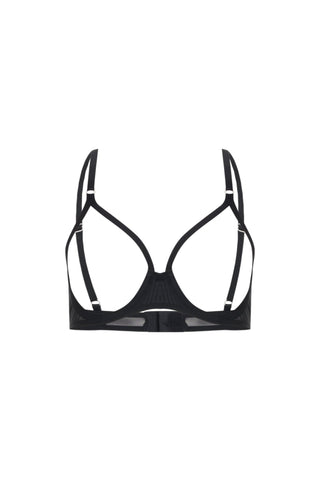 Open Bra "DEW" lingerie - Dr.Harness Lingerie & Leather - 1