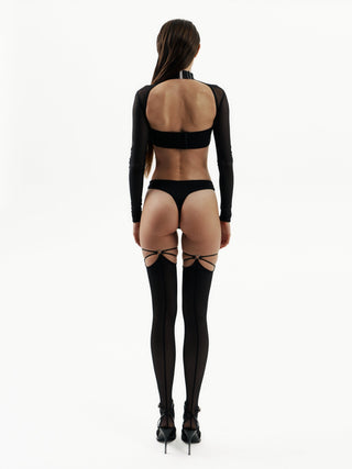 Sheer Lingerie Set "NEBULA" lingerie - Dr.Harness Lingerie & Leather - 2