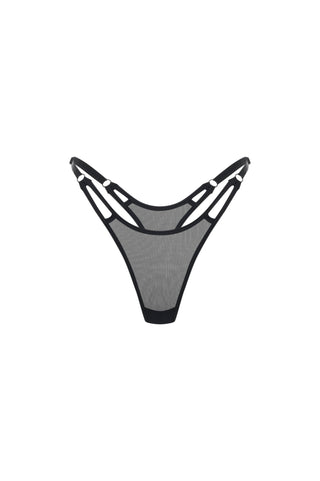 Thong Panties "BLOOM" lingerie - Dr.Harness Lingerie & Leather - 1