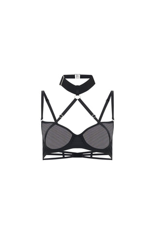 Underwire Bra "FLARE" lingerie - Dr.Harness Lingerie & Leather - 1