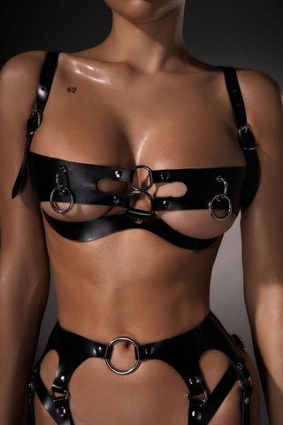 Cleo Leather Set - Dr.Harness - setbragarters