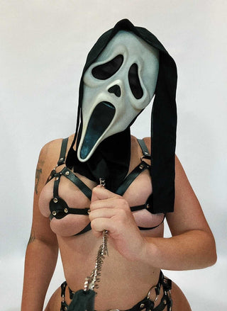 Set of harness "Scream" setbragarters - Dr.Harness Lingerie & Leather - 7