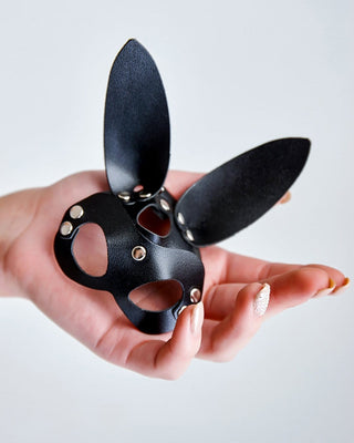 Leather bunny charm harness - Dr.Harness Lingerie & Leather - 1