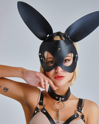 Leather bunny mask - Dr.Harness - harness