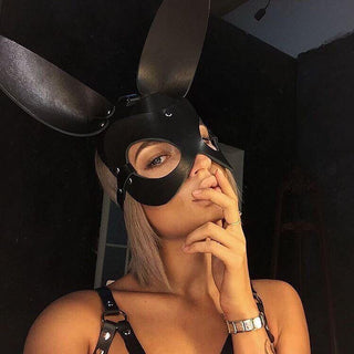 Leather bunny mask - Dr.Harness - harness