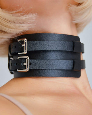 Leather choker "MyWay" - Dr.Harness - harness